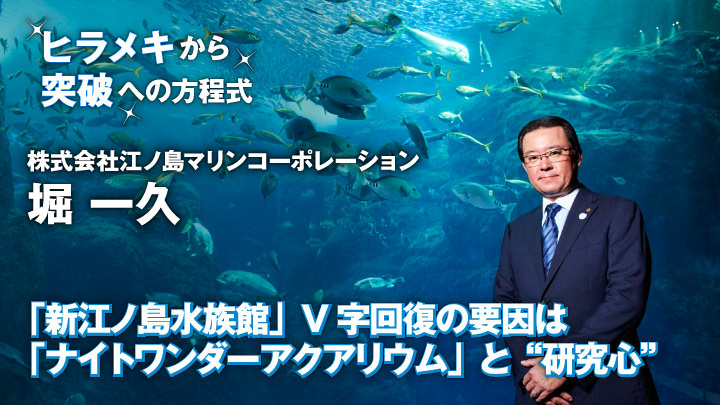 「新江ノ島水族館」V字回復の要因は「ナイトワンダーアクアリウム」と“研究心”
